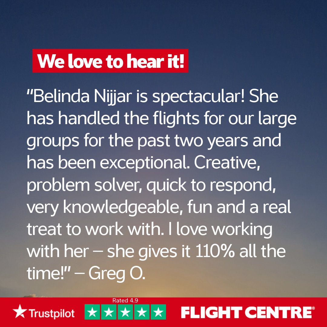 Did you know that we have experts who can book all kinds of group travel? And that they’d love to help you with your next trip? Contact Belinda and our Group Travel Experts at (888) 240–5859 to discuss your needs.