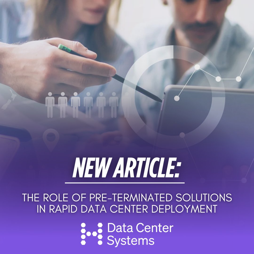 datacentersyst's tweet image. In today’s increasingly digital-first world, the speed at which data centers can be brought online has become a competitive differentiator.
🔗 Check it out here: eu1.hubs.ly/H0m4J5z0
#HexatronicDataCenters #DataCenters #CablingSolutions