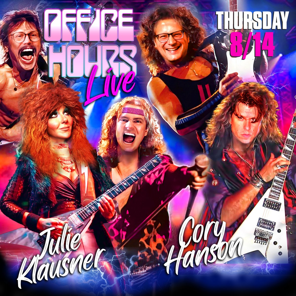 We’ve got an eclectic, eccentric and excellent show in store for you this week on Office Hours with the triumphant returns of comedian <a href="/julieklausner/">Julie Klausner</a> and musician Cory Hanson! Tune in LIVE tomorrow Thursday 8/14 at 10am (1pm ET) at youtube.com/live/GBT0qyOwe…