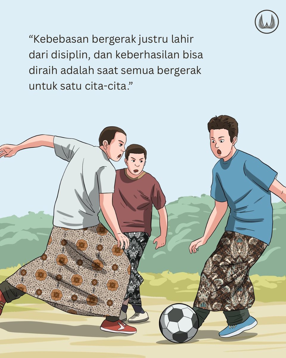 Menjaga kemerdekaan berarti menjaga semangat kerjasama dan bahu membahu meraih suatu tujuan mulia.