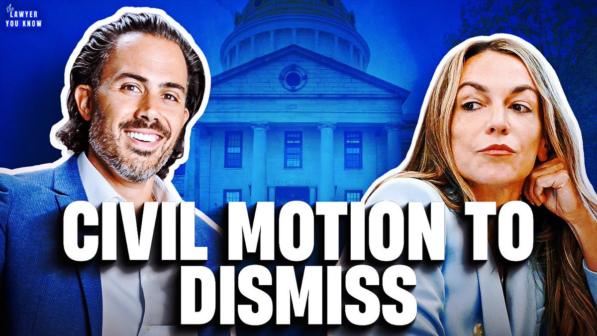 I will be live at 3:30pm ET to go over #KarenRead motion to dismiss civil lawsuit!

📺: youtube.com/live/c59iyIPLG…