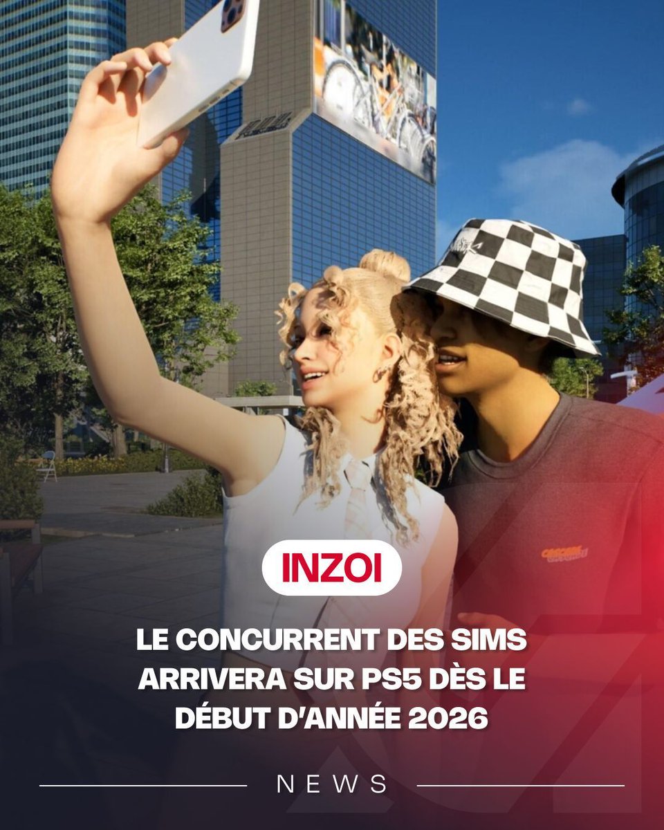 C'est officiel : InZOI débarquera sur PS5 début 2026 ! ☁️

Le studio a également précisé qu'une sortie sur Xbox était envisagée, mais rien de confirmé à ce jour.