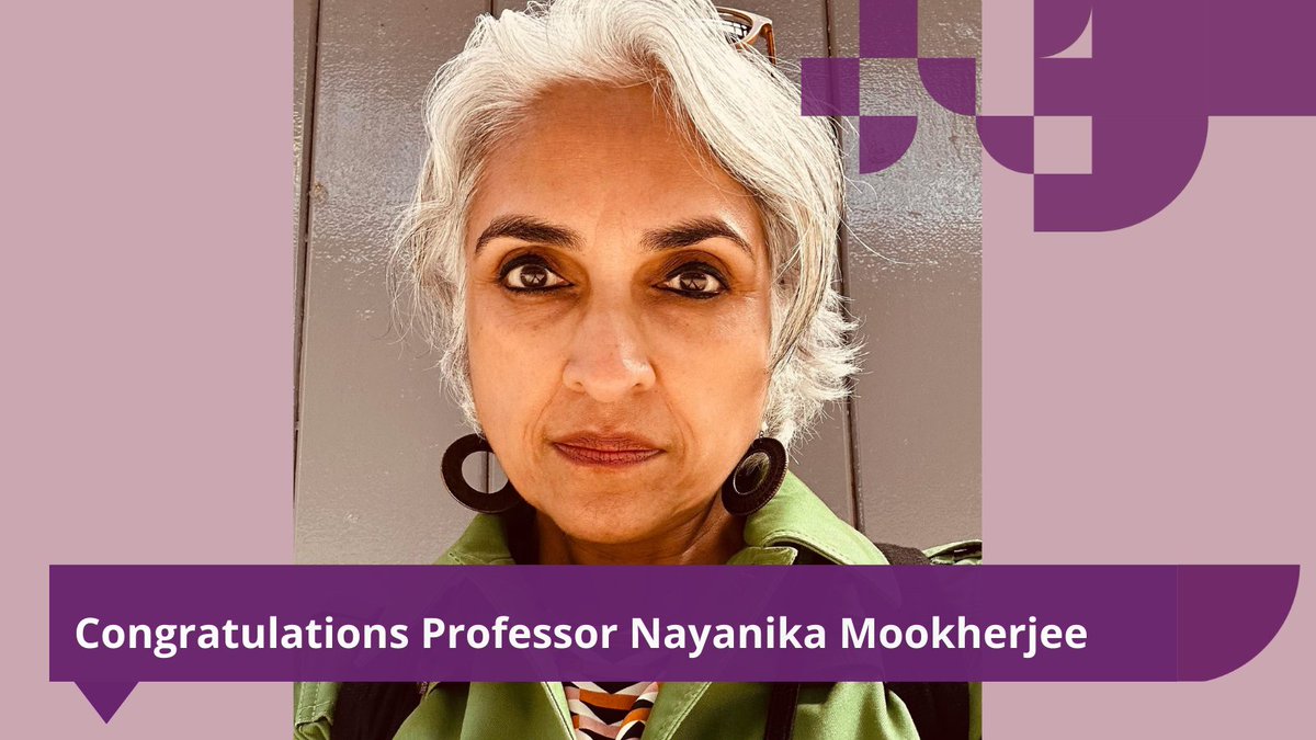 Durham University (@durham_uni) on Twitter photo Congratulations to <a href="/NakaMookherjee/">Professor Nayanika Mookherjee</a> of <a href="/AnthDurham1/">Durham Anthropology</a> on being awarded the prestigious Rivers Memorial Medal from the <a href="/RoyalAnthro/">The RAI</a>. The accolade recognises Prof Mookherjee’s outstanding contribution to anthropology.🎓
Read more: 👉 brnw.ch/21wUSXM
#DUresearch #DUinspire Congratulations to <a href="/NakaMookherjee/">Professor Nayanika Mookherjee</a> of <a href="/AnthDurham1/">Durham Anthropology</a> on being awarded the prestigious Rivers Memorial Medal from the <a href="/RoyalAnthro/">The RAI</a>. The accolade recognises Prof Mookherjee’s outstanding contribution to anthropology.🎓
Read more: 👉 brnw.ch/21wUSXM
#DUresearch #DUinspire