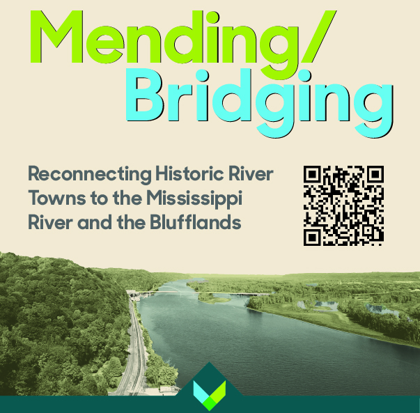 CommunityVisio2's tweet image. We are exploring opportunities to connect the Marquette and McGregor communities. What qualities, treasures and experiences do you value along the Marquette &amp;amp; McGregor riverfront? Share your voice with a photo by visiting ow.ly/c6YL50WEHHq or scan the QR code. @iowadot