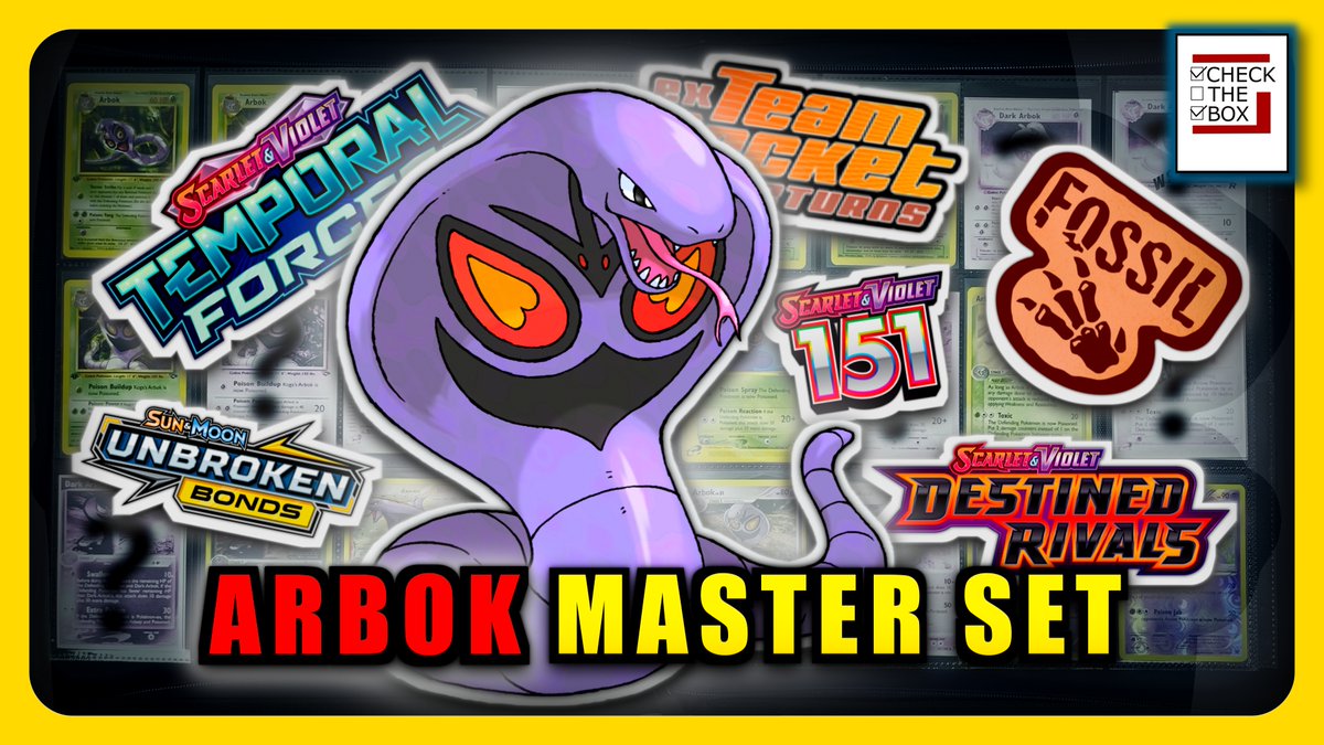 Arbok video up now!  It's the 24th episode of The Ultimate Pokemon Master List, which means Pikachu is coming next (if I survive it).

youtu.be/6CWewMTfNw4