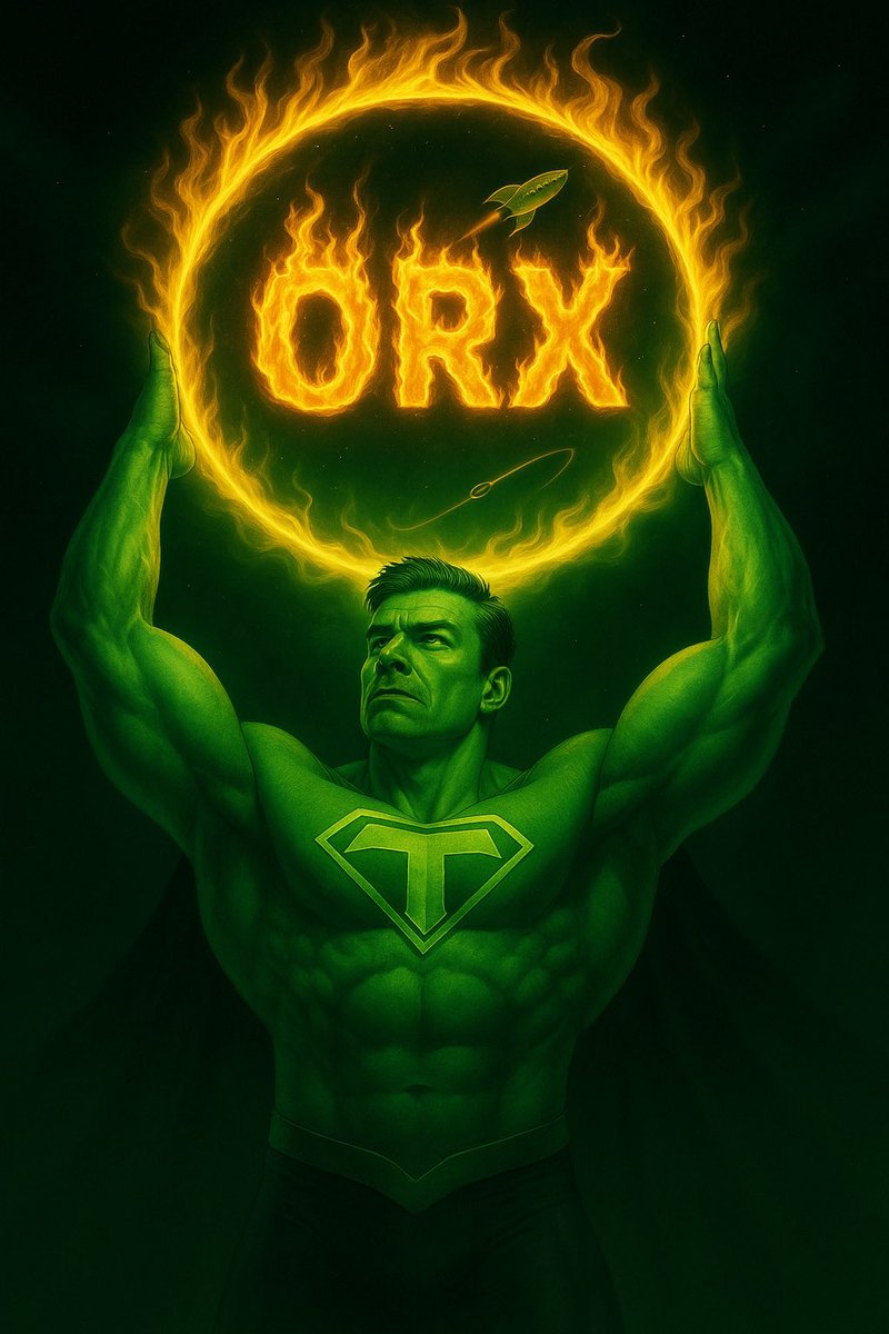 The higher Ethereum runs, the cheaper paired alts get in comparison. When ETH breaks out and your coin looks dirt cheap, that’s when the real upside is in play. So buckle up, stay convicted—you’ve made it this far, now’s when it gets exciting. $ORX