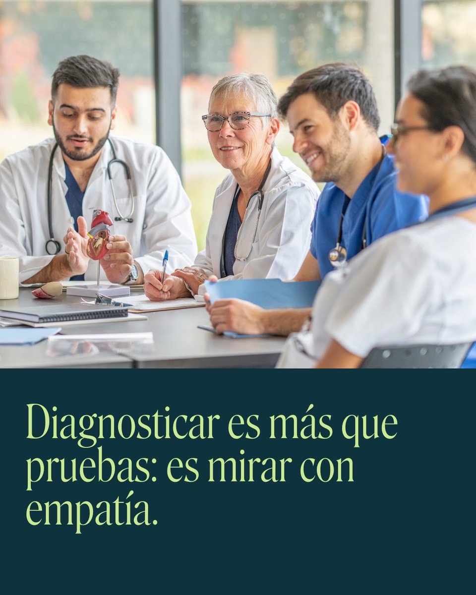 HospitenMx's tweet image. 🔎 Un buen diagnóstico no es solo pruebas. Es escuchar, observar y decidir en equipo. Cada paciente importa. #Hospiten