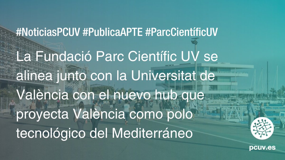 parccientificuv's tweet photo. 📰 | #NoticiasPCUV #PublicaAPTE
La #FPCUV, junto al @AjuntamentVLC y la #UV_EG, impulsa el “46 Valencia Mediterranean Tech Hub”, un espacio que busca posicionar a València como referente en innovación tecnológica del Mediterráneo.
Noticia completa ⬇️
https://t.co/i2Y9W1r73J https://t.co/gNeyWqEqMK