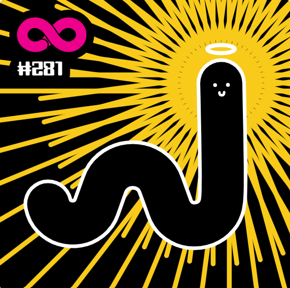 I'll always remember the excitement of getting a short visit from <a href="/TheWormNFT/">🪱 The Worm</a> and becoming Disciple #281 <a href="/etherscan/">etherscan.eth</a> before passing it along and receiving a soulbound hologram.
#10YearsofEtherscan