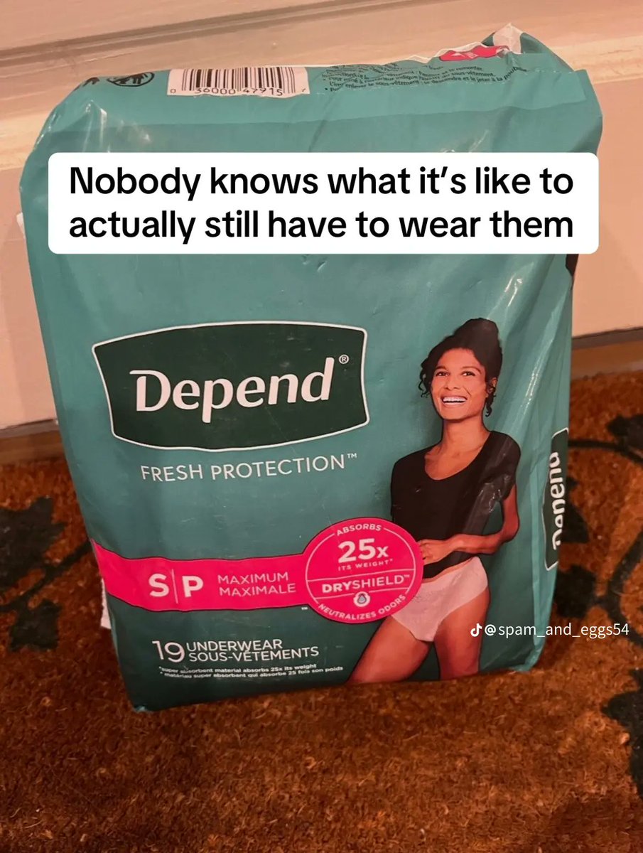 Admits to still pissing the bed sometimes in the caption