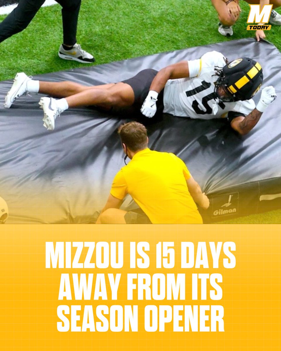 #Mizzou is Santana Banner days away from kickoff against Central Arkansas 🏈