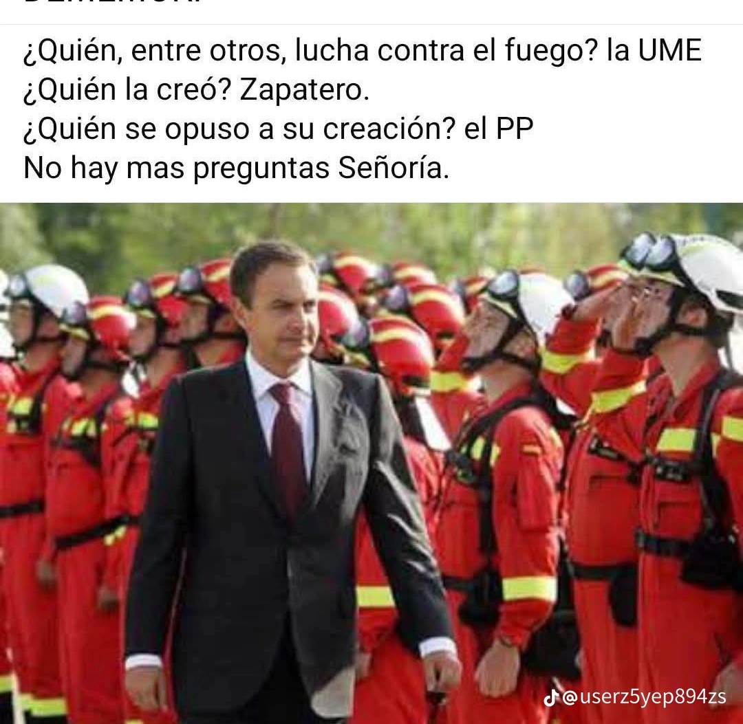 ANA G. Sandoval 🌹🌹 (@anaruben) on Twitter photo <a href="/rtvenoticias/">RTVE Noticias</a> Alberto, entérate un poco, en CyL no hay bomberos forestales, no os gusta la UME, LAS C.A DEL PP SON UN DESASTRE.
⏩ .<a href="/UMEgob/">UME</a> depende del Gobierno Central,la <a href="/guardiacivil/">Guardia Civil</a>
también,ambos efectivos están trabajando
Jamás voy a perdonar al PP que se hayan quemado Las Médulas. <a href="/rtvenoticias/">RTVE Noticias</a> Alberto, entérate un poco, en CyL no hay bomberos forestales, no os gusta la UME, LAS C.A DEL PP SON UN DESASTRE.
⏩ .<a href="/UMEgob/">UME</a> depende del Gobierno Central,la <a href="/guardiacivil/">Guardia Civil</a>
también,ambos efectivos están trabajando
Jamás voy a perdonar al PP que se hayan quemado Las Médulas.