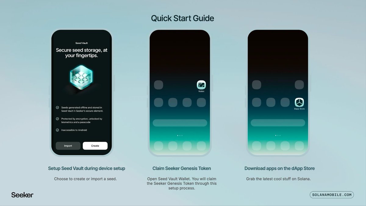 Seed Vault Wallet 설정 과정