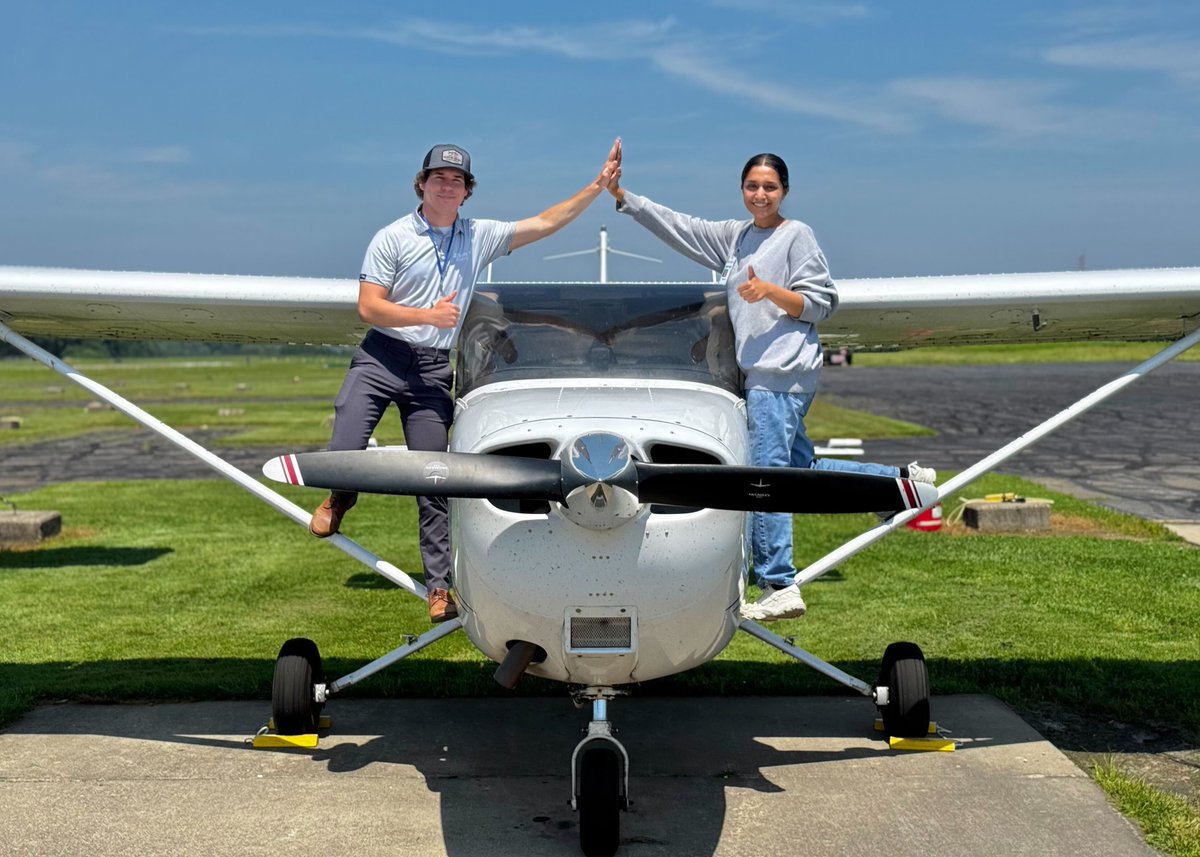 Congrats to <a href="/ucclermont/">UC Clermont College</a> aviator Sunoor Hundal for earning her Private pilot certificate on July 9, 2025. <a href="/Prez_Pinto/">Neville G. Pinto</a> <a href="/UCClermontDean/">Jeff Bauer</a> #PrivatePilot