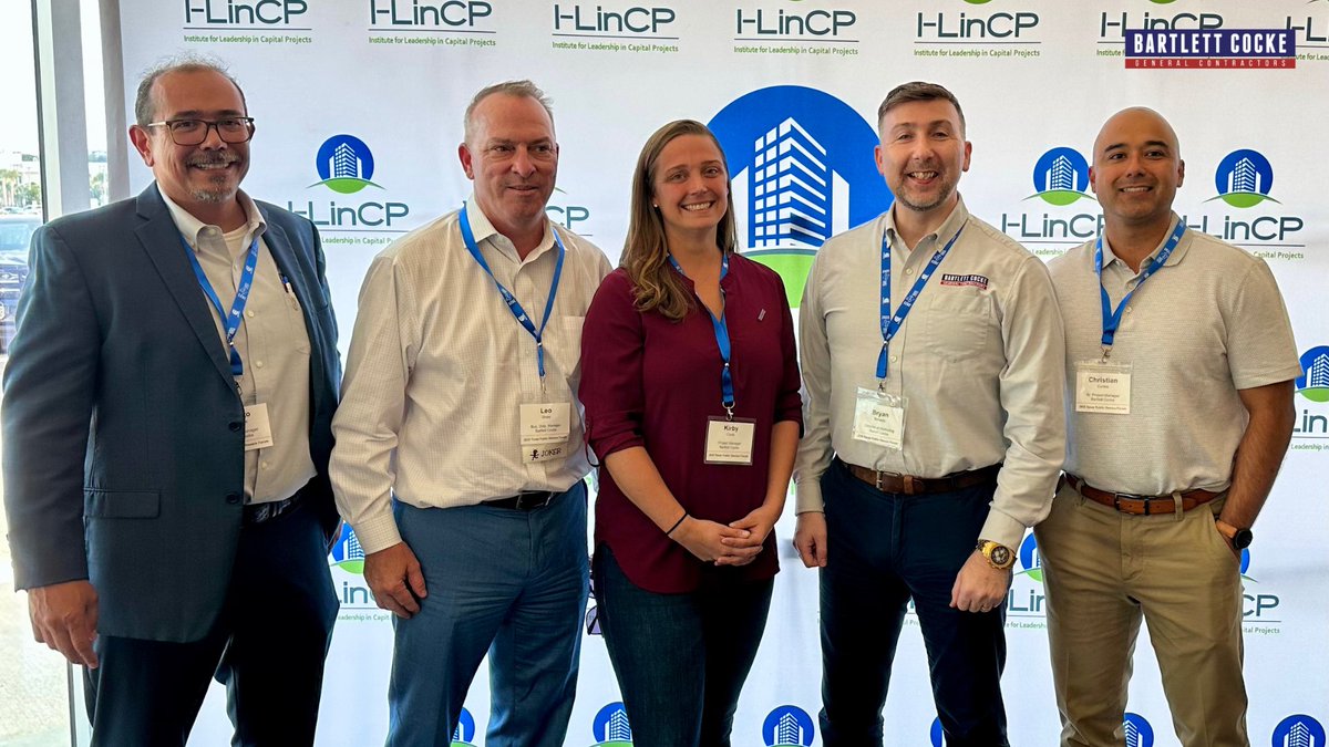 BartlettCockeGC's tweet photo. Our South Texas (San Antonio) leaders brought the 🔥 to the 2025 #ILinCP Texas Public Owners Forum!

🎤 Christian Cortes (Sr. PM) &amp; Albert Santillana (Sr. Scheduling Mgr) shared expert insights with public owners &amp; industry pros statewide. 👏

#BuildingBetterLives https://t.co/b9fVl04jJZ