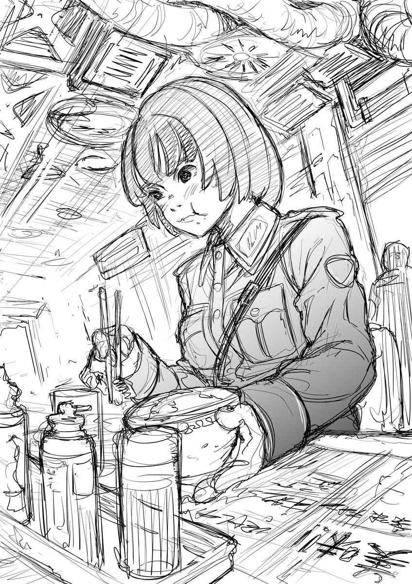 王将で食った落書き
チキン南蛮食いながらなんか考えています 