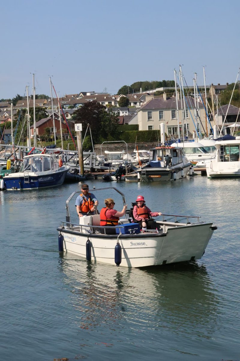 CorkSports's tweet photo. 🤩✨ Her Outdoors Week | Wheely Boat Adventures 🛥️

Great fun getting out on the water in the beautiful Kinsale Harbour with Kinsale OEC ✨

#HerOutdoors | #ActiveCork https://t.co/Ssr4RrsT9U