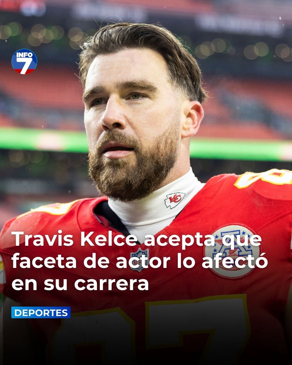 🏈 Travis Kelce admitió que su incursión en la actuación afectó su rendimiento en los Chiefs. El ala cerrada, tres veces campeón del Super Bowl, promete revancha en 2025 con un solo objetivo: volver a ganar. s.info7.mx/RoSfba