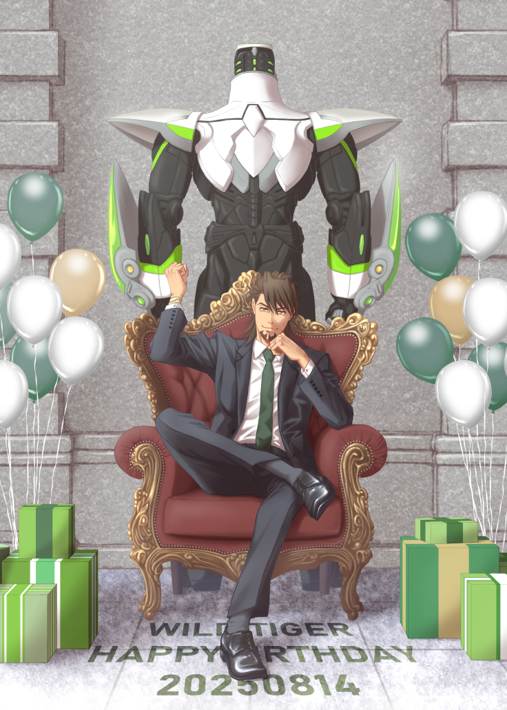 naturu_tb's tweet image. Happy birthday, my hero! 
#鏑木・T・虎徹生誕祭2025
#ワイルドタイガー生誕祭2025