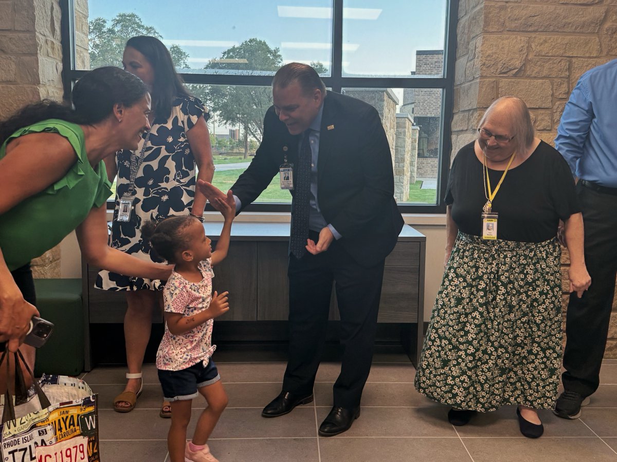 katyisd's tweet photo. It’s here, Katy ISD! Happy first day of school to our amazing students, families and staff. Share your first day moments with #KatyISDFirstDay and let’s make this year unforgettable! #KatyISD #BackToSchool https://t.co/57Vvr7mlEF