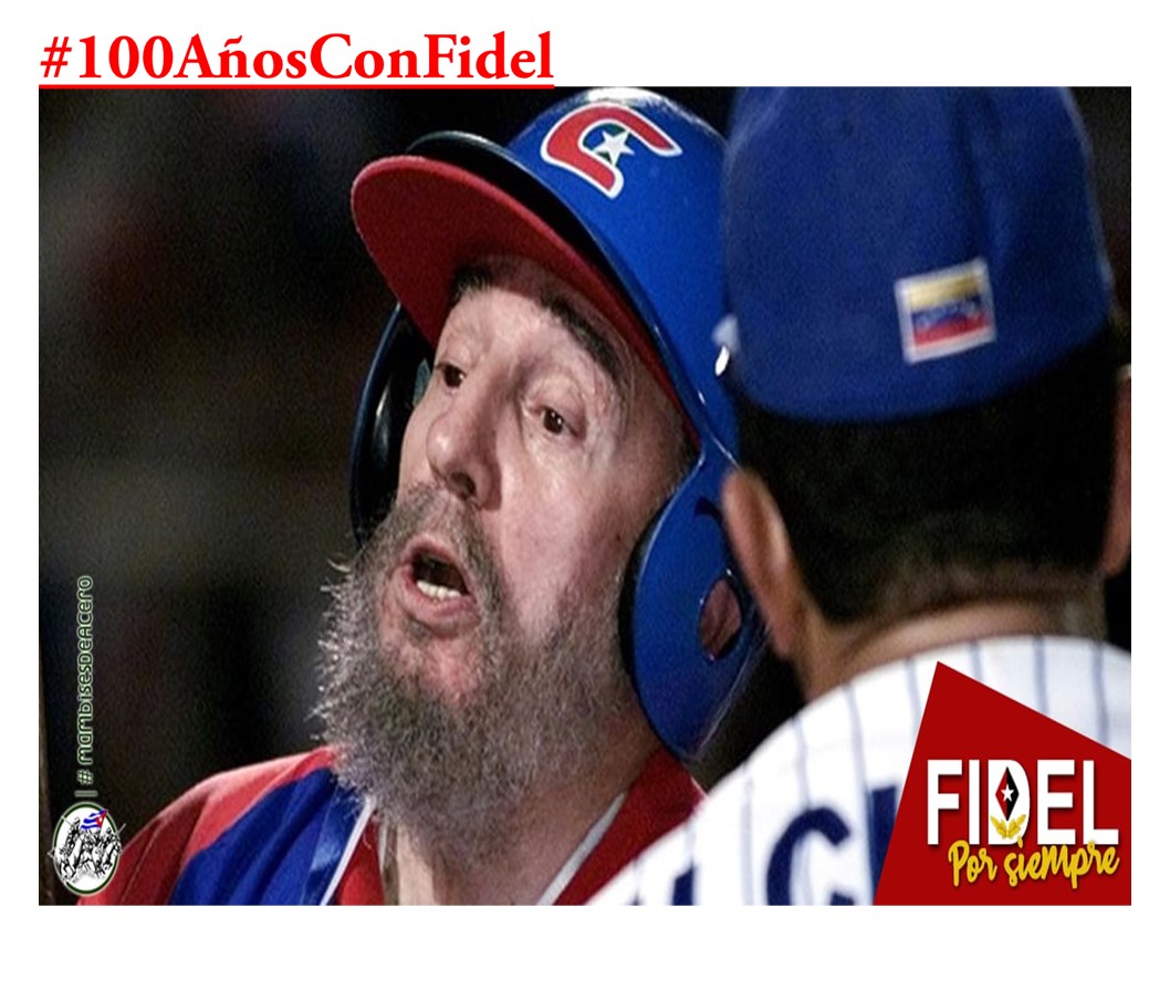 Fidel es ejemplo, virtud y máximo orgullo. Que no hay ni habrá imperio,    enemigo, traidorzuelos ni cobardes que nos aparten ni un «tantico» de nuestros valores, en los cuales él nos educó e inspiró. #100AñosConFidel  @DCMedicaDistit