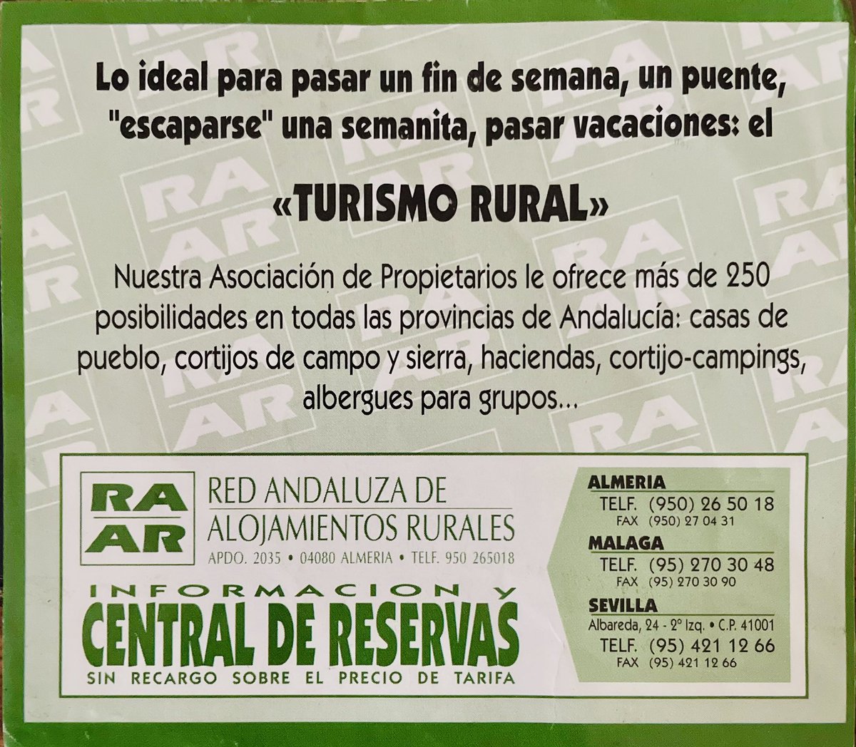 C_HistoricoSev's tweet image. Ahora que tan de moda está el alquiler de #CasasRurales, para los días de descanso ¿te acuerdas de los #albergues juveniles? Años a…
#RecuerdosAgosteños 

#CentroHistórico 
#CentroHistóricoaldía 
#SevillaSonSusBarrios
#25AñosCentroHistórico