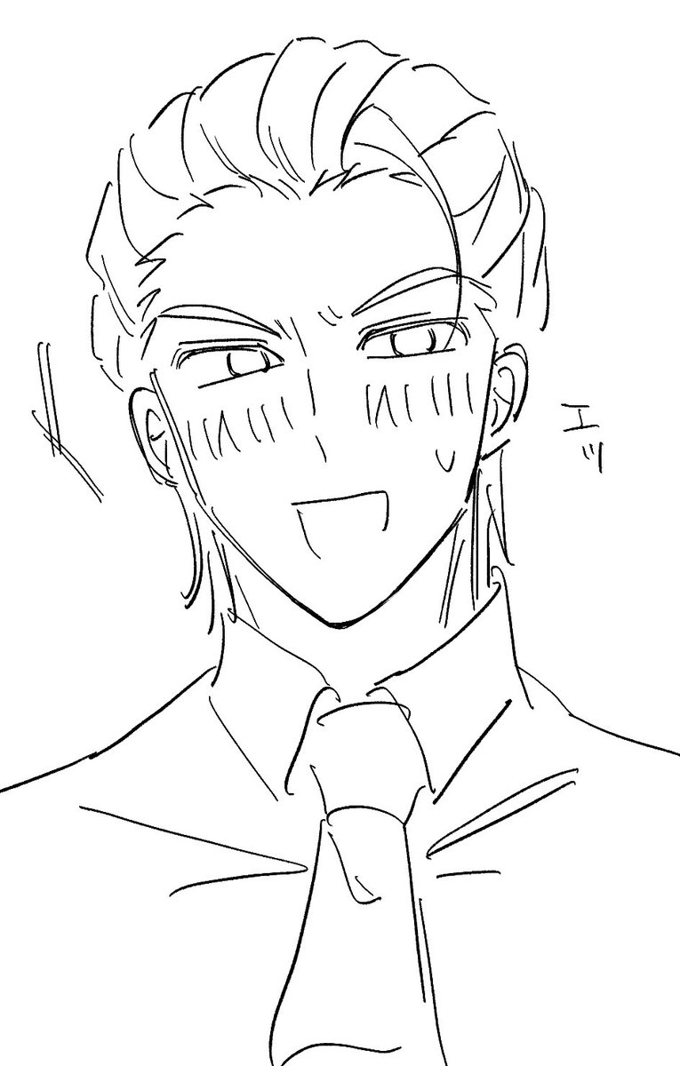 おんなお客さんから👩< もしかしてあのウェイトレスさん、佐伯くんの彼女？って聞かれて思わず動揺するてるが見たい