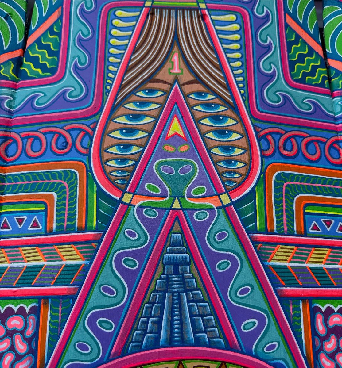 positivecreator's tweet photo. This is my finished skate painting called “Escape the Matrix”.
Acrylic paints by on 3 used skates.
Hope you feel it!
#visionaryskateart #visionaryart #skateart #psychedelicskateart #psychedelicart #skart #skateboardart #psychedelicskateboard #handpaintedskateboard #visionarypainting #psychedelicpainting #deems #deemsters #deemster_porn #soiritualawakening #positivecreations #coolart #gratitude #grateful