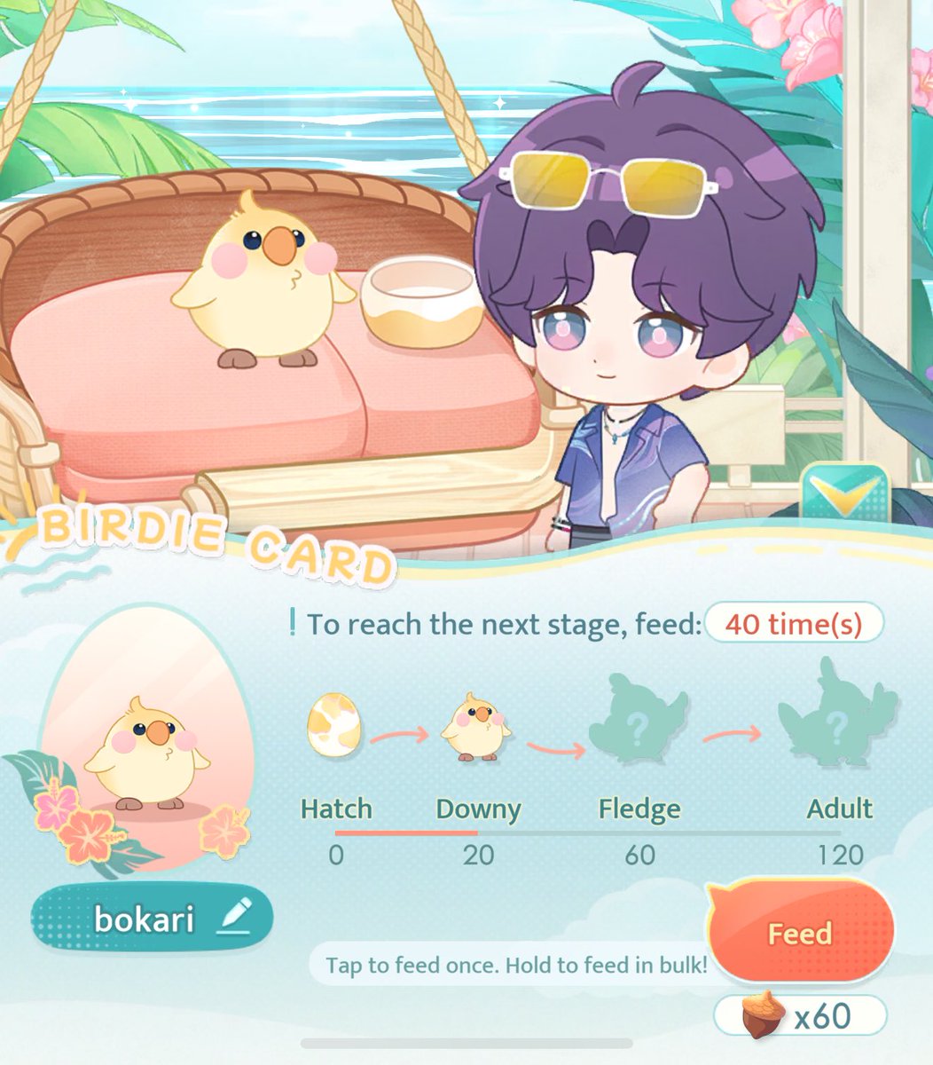 I named it bbokari (crying in 6 character limit)