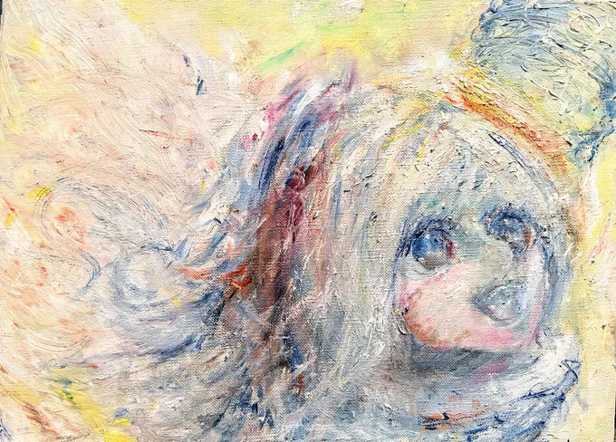 羽ばたく翼 by oilpainting #かなたーと
