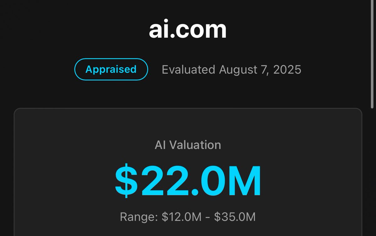 jexi_ai's tweet photo. The Beta version of the Domain Appraisal tool is live at https://t.co/WrGsIhqgdC. After placing your domain to evaluate the price, our backend uses hundreds of data points to assess the domain and show the REAL price. Beta is limited to 5 Appraisals per user, and we are collecting feedback, which you can leave under any valuation. We are still adding a few more data sources, so appraisals include even recent acquisitions of companies in that space. 

👉 Try today and leave your feedback! 

Example: https://t.co/vGuvSq7HP8