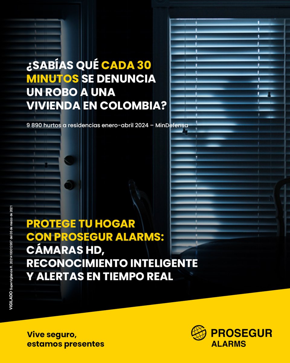 Prosegur Alarmas - Colombia tweet media