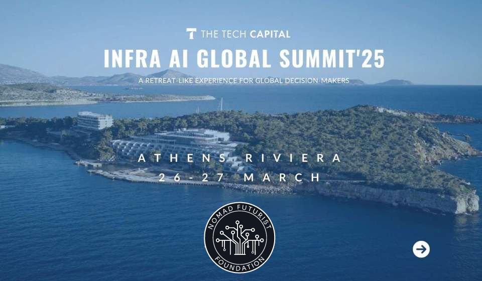 Join us at #InfraAIGlobalSummit, March 31-April 1 on the Athenian Riviera.

Top leaders in #AI, #DigitalInfrastructure, energy, policy, and investment will explore the future.

Register with code NF15INFRA to save: hubs.li/Q03BHKmx0