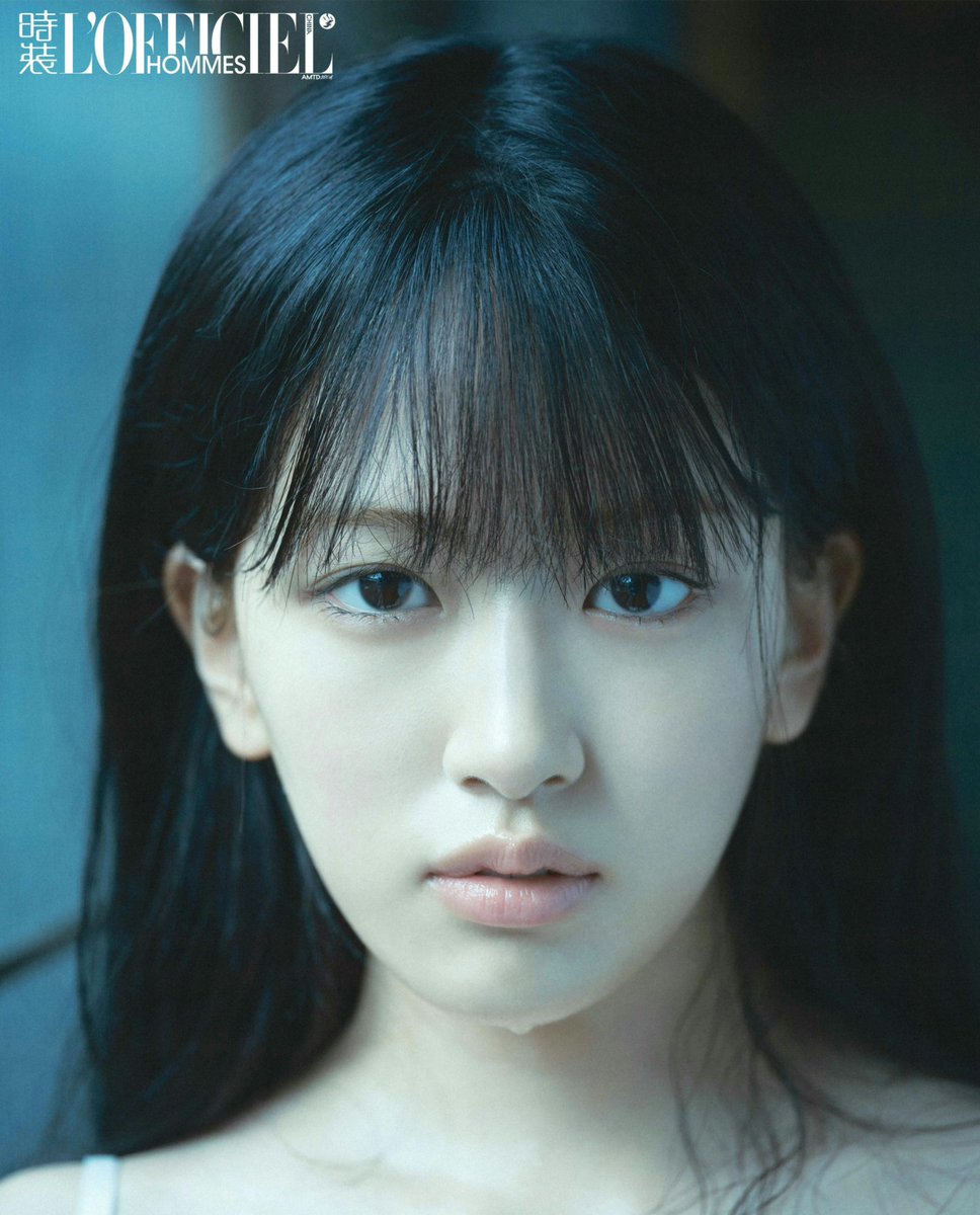 omg leslie zhang shot an yujin for l'officiel hommes china