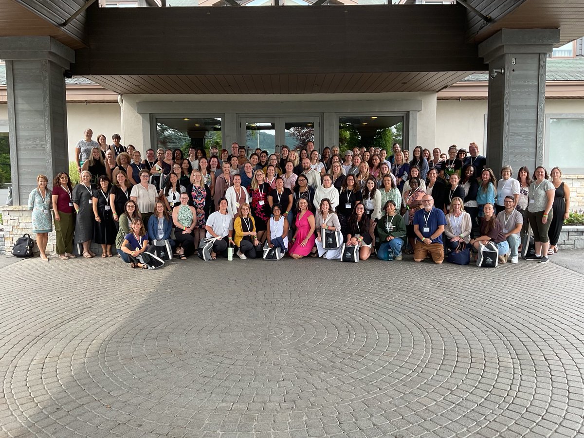 The BETA Group at the Summer Literacy Symposium is finishing up the three days with a period of self-refection and plans for the school year ahead. A group photo helps add to the memories of the experience knowing they have two summers to follow.