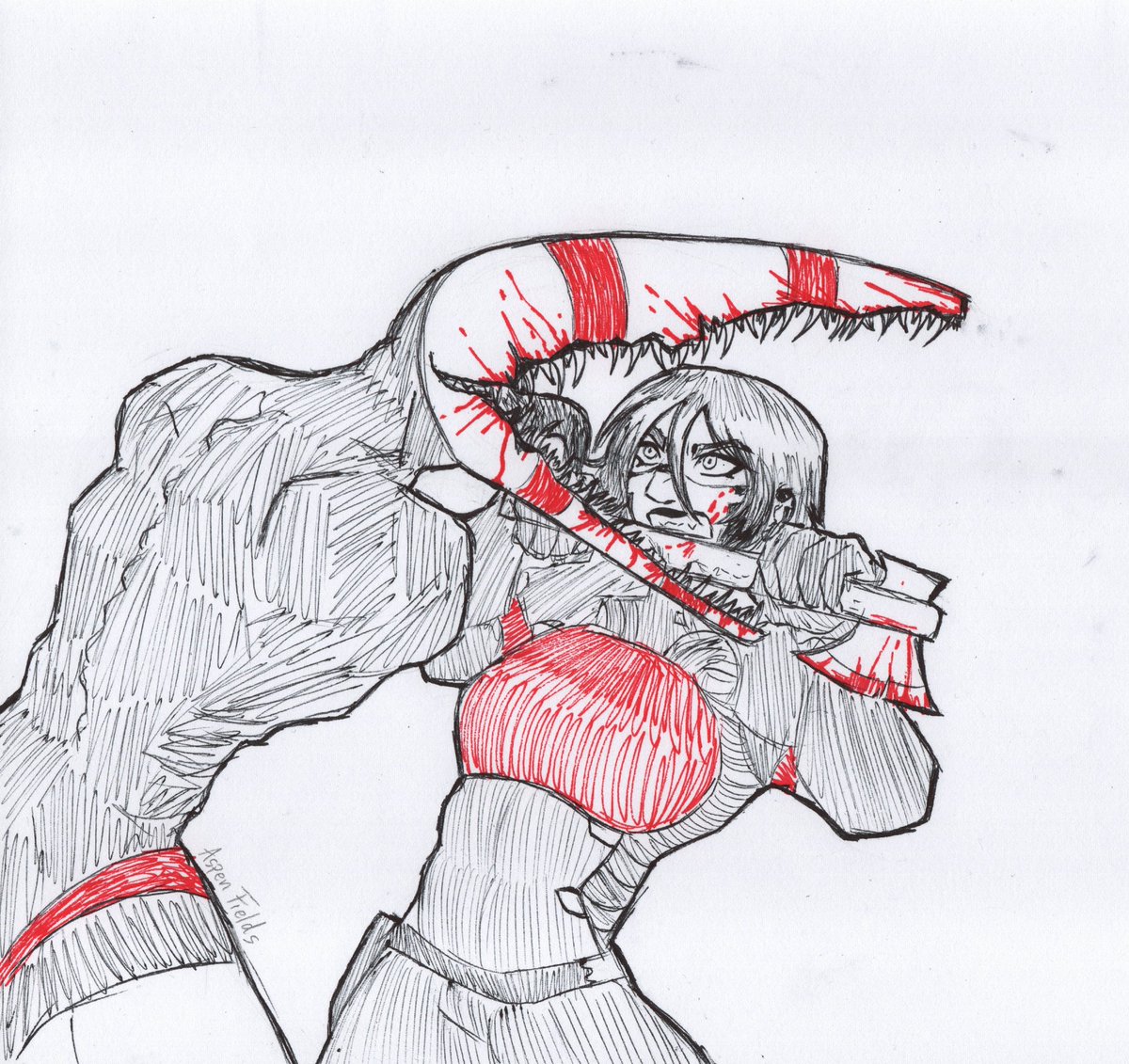 Spreading my "infected Storches have mouths" agenda!
#SIGNALIS #signalisfanart