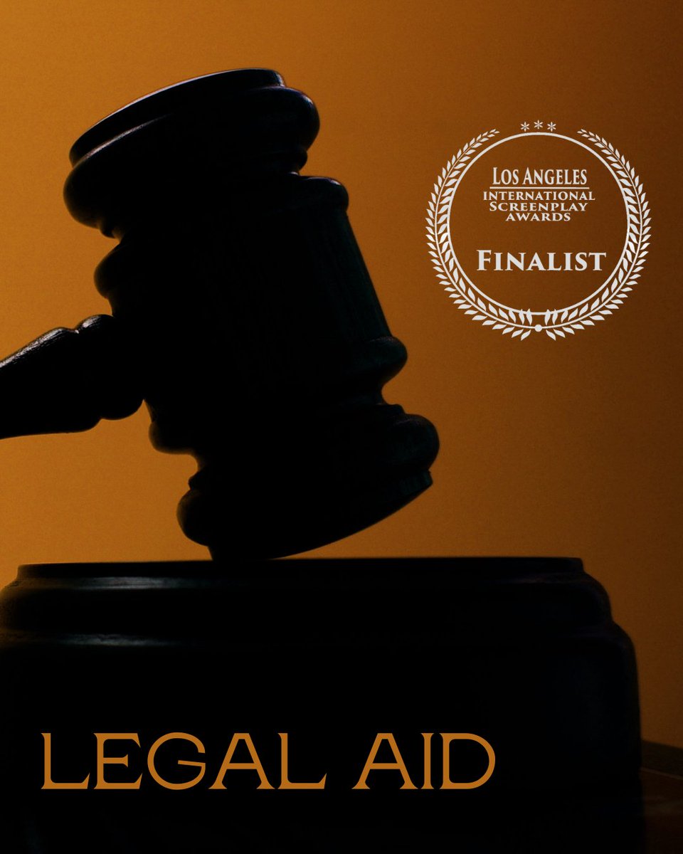 Honored to share that my TV pilot "Legal Aid" is a Finalist in the Los Angeles International Screenplay Awards – Summer 2025 <a href="/Screenplay_LA/">LAScreenplayAwards</a>. Only 3% of scripts made it to the Finalist round, so I’m feeling deeply grateful for this recognition.
#Screenwriting #TVPilot #TVWriting