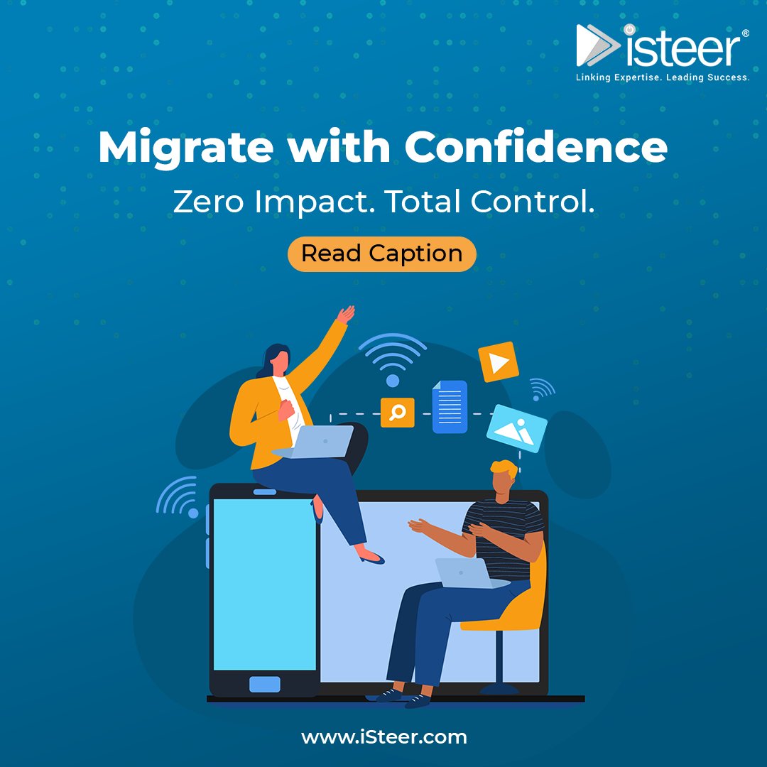 isteertech's tweet image. Worried migration will disrupt your business? Meet TeleportAI by iSteer: platform migration that ensures zero downtime, zero data loss.

🔗 Explore more: isteer.com/platform-migra…

#iSteer #AIMigration #PlatformMigration