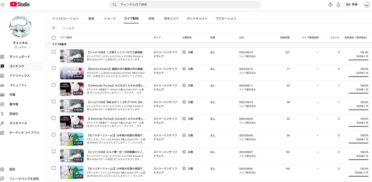 配信時間すごくない？ｗｗ