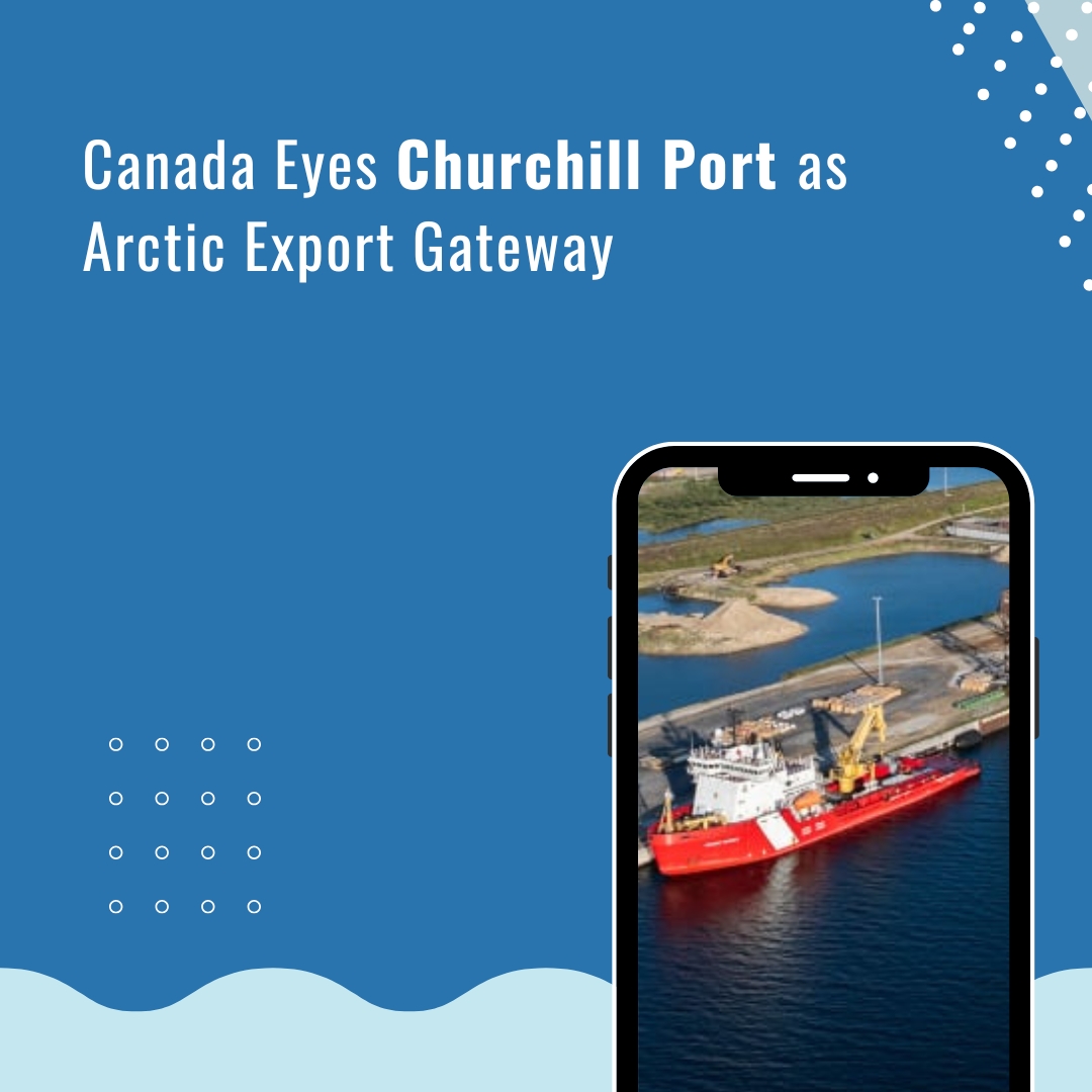 ZoombooksApp's tweet photo. Canada is upgrading the Port of Churchill with over $79M in investments, aiming to boost exports of natural gas, potash &amp; canola while reducing reliance on U.S. trade routes.

#ChurchillPort #CanadaExports #ArcticTrade https://t.co/kkPPCjDXno