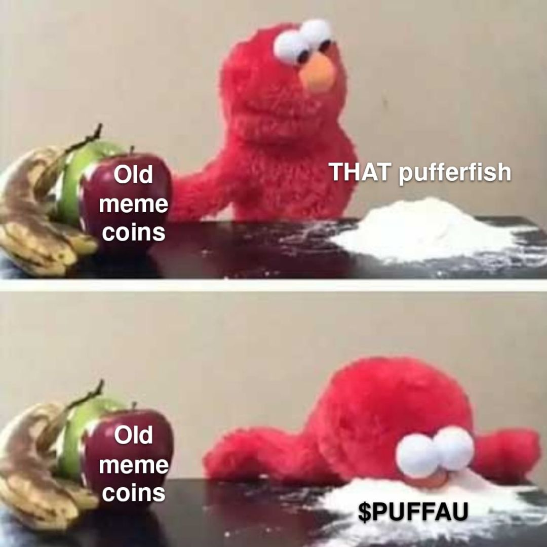 PufferAugh's tweet photo. When the pufferfish hits different 🐡🥕
$PUFFAU? Pure addiction. AUGH.

#PUFFAU #AUGHcoin #Solana #memecoinseason #PumpFun #CryptoMeme #SolanaMemeCoin #Next100x #CryptoCommunity #MemeCoinMania #DegensUnite https://t.co/XTdyYjJvsr