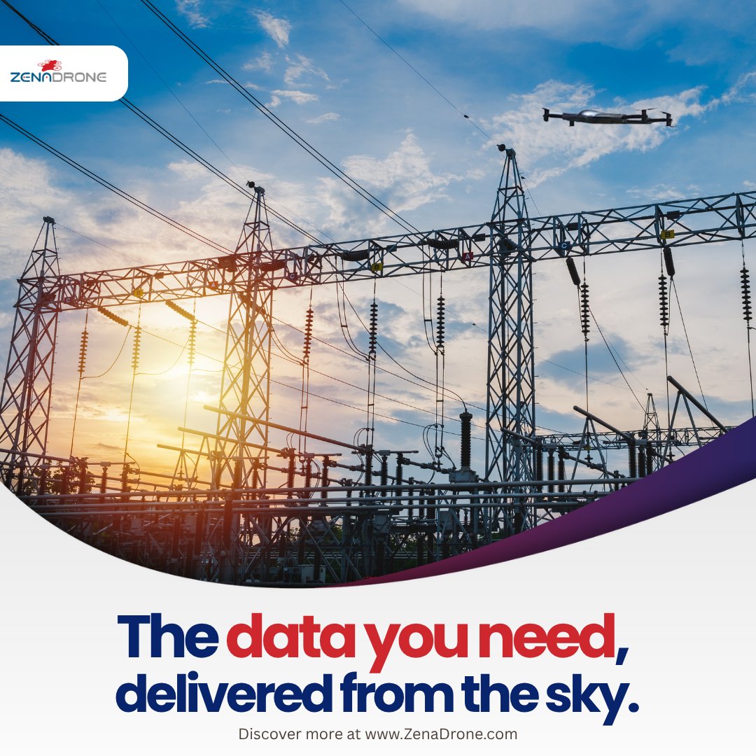 ZenadroneInc's tweet image. Traditional powerline inspections are risky and expensive! We offer a safe and cost-effective alternative—getting you the critical data you need in a fraction of the time.

Visit zenadrone.com/power-line-ins… to learn how.
#PowerUtility #SmartGrid #DronesForGood #Efficiency #Energy