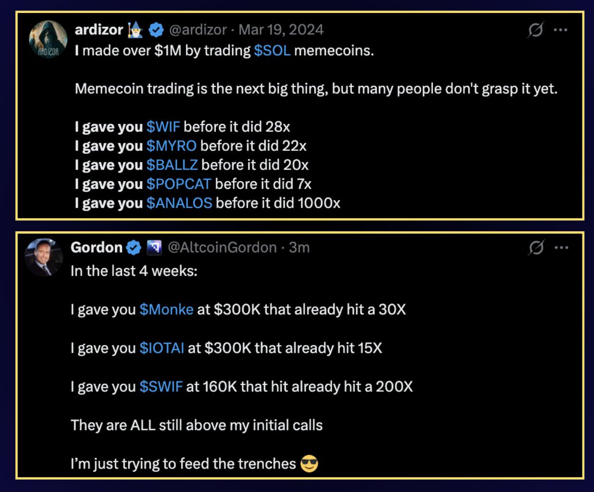 Crazy how originals are all these KOLs