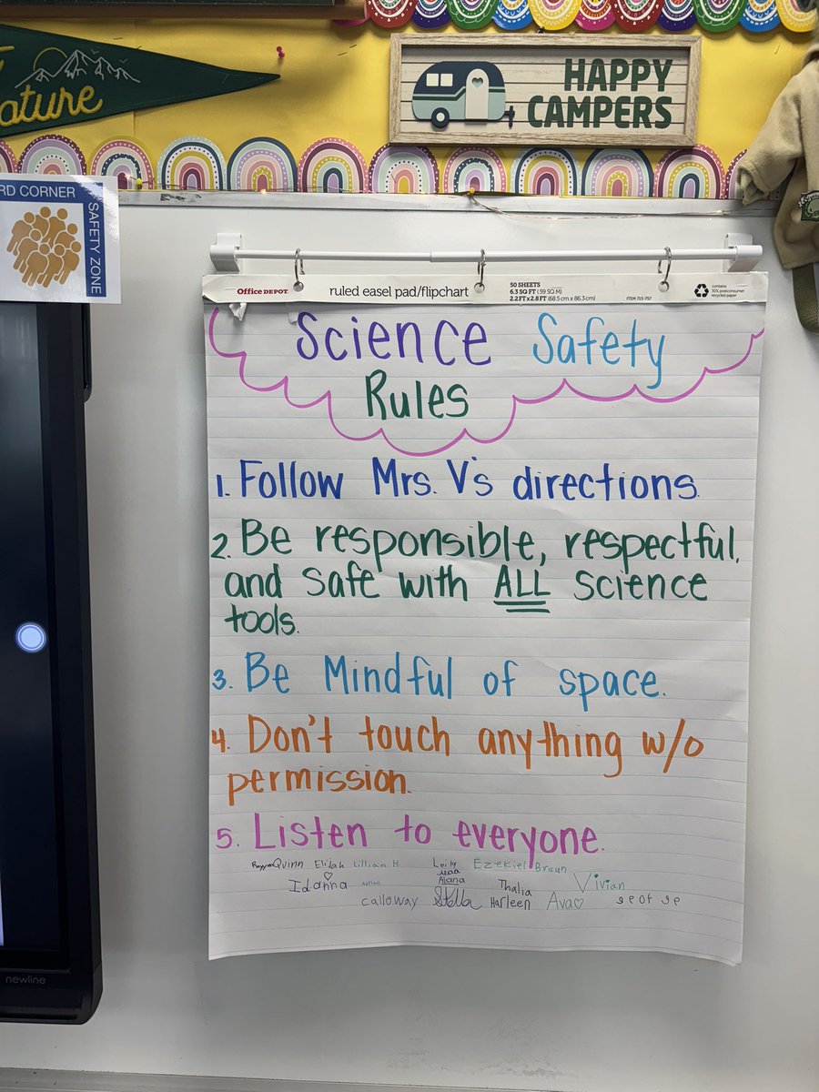 Andrea Varona (@andreavarona01) on Twitter photo This week, we’ve discussed the importance of safety during our Science block and what that would look like. Students created their own Science Safety Rules and signed them to show their dedication to following them! <a href="/WeAreHAEST/">HAEST</a> <a href="/HCPSElemScience/">HCPSElemScience</a> This week, we’ve discussed the importance of safety during our Science block and what that would look like. Students created their own Science Safety Rules and signed them to show their dedication to following them! <a href="/WeAreHAEST/">HAEST</a> <a href="/HCPSElemScience/">HCPSElemScience</a>