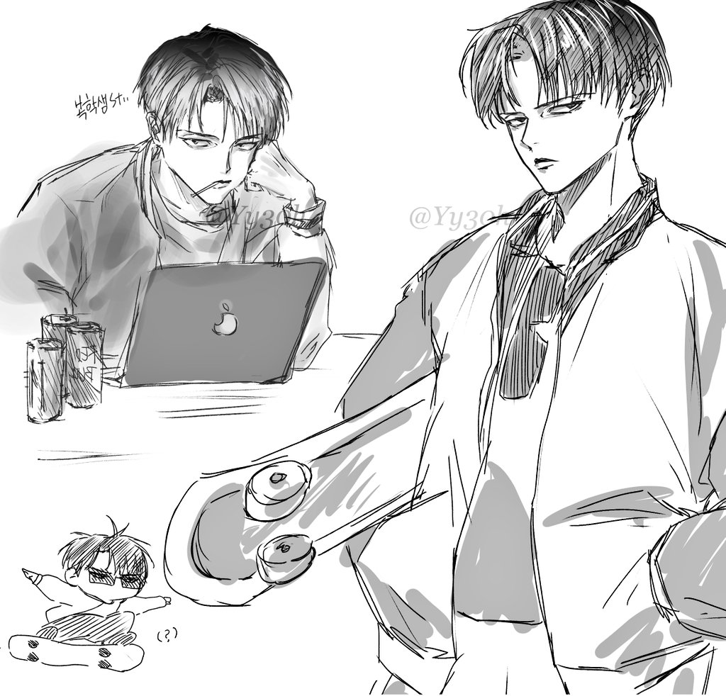 Yy30H's tweet photo. sk8er boi,,대딩리바이 https://t.co/rLuo2VBXfU