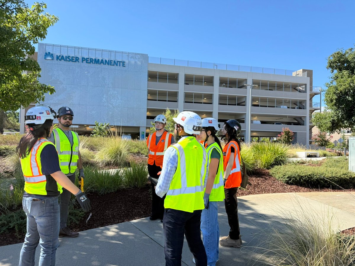 BKF_Engineers's tweet image. BKF interns joined HOK for a job walk at the Kaiser Roseville Hospital Expansion Tower. A big thanks to Belinda Young for the tour and insights! Great to see our design work in action!

#EngineeringInAction #InternshipExperience #HealthcareDesign