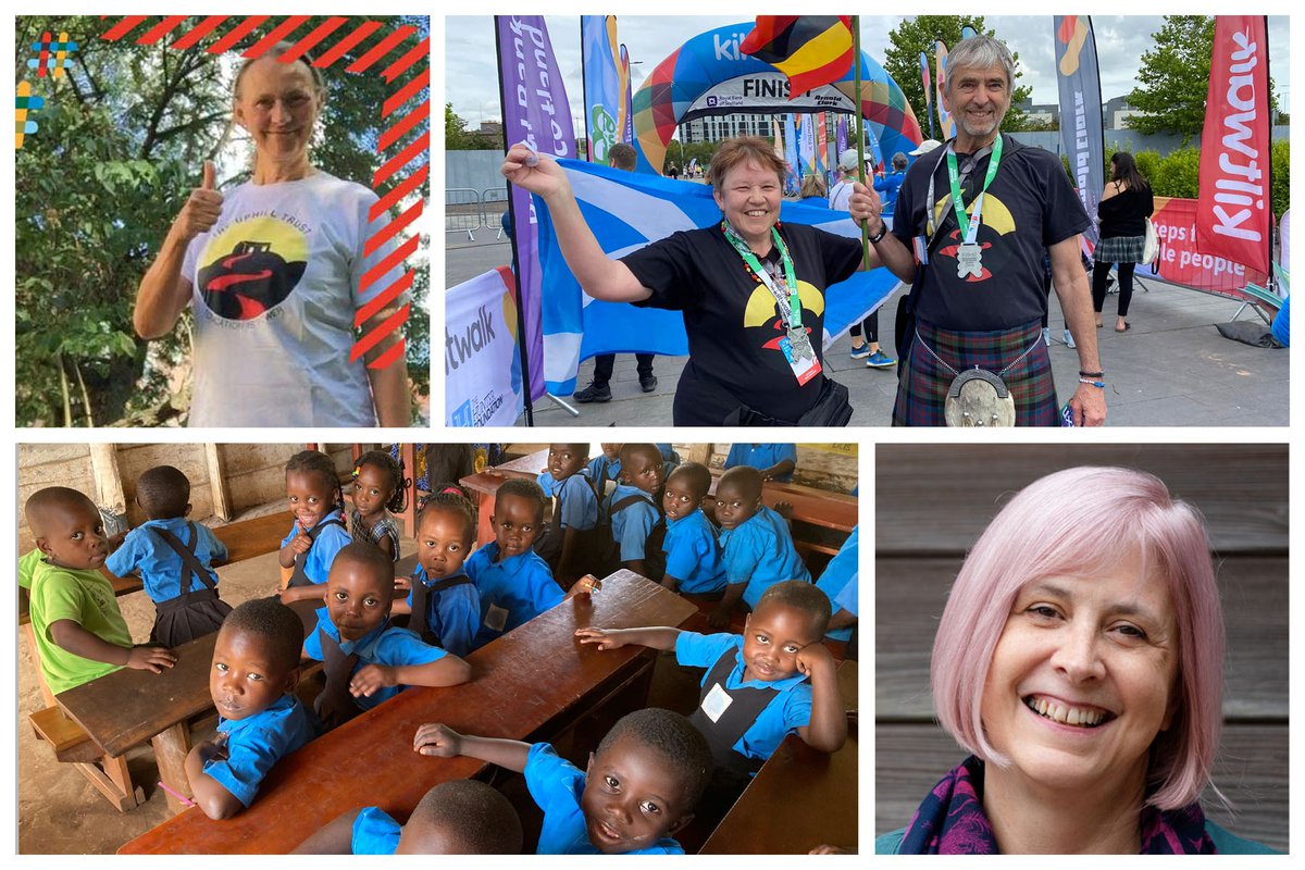 Dundee Kiltwalk -a great fundraiser for small Scottish charities - takes place on 17 August. Team Uphill are getting ready with 4 intrepid walkers this year. We are raising funds to build a  new kindergarten at Uphill Junior School.