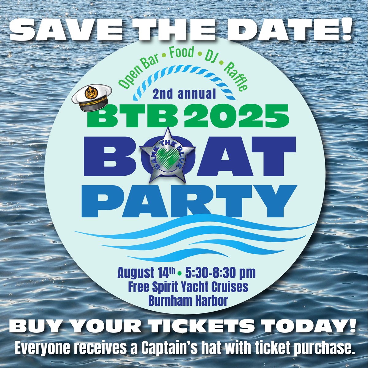 Mark your calendars! Bank the Blue is partnering with Free Spirit Yacht Cruises to host a high-energy fundraising boat party on Lake Michigan—complete with skyline views, great music, delicious food, and an open bar. 

Learn more and reserve your spot at banktheblue.com/boat-cruise-20…