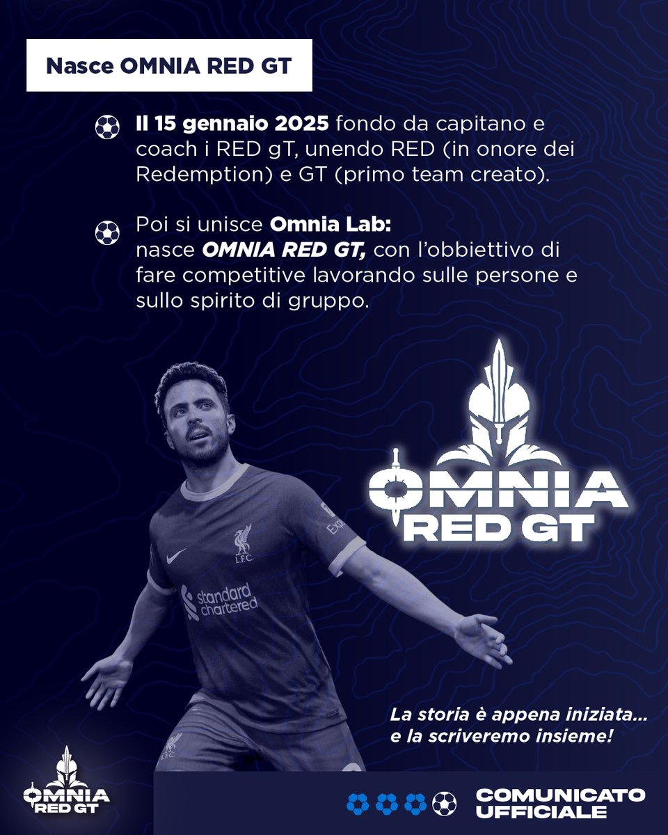 Dall’amore per Proclubs alla nascita di un team: il 15 gennaio 2025 nasce OMNIA RED GT.
🎯 Obiettivo? Vincere, ma soprattutto crescere come gruppo.
La storia è appena iniziata… 🔥
#OmniaRedGT #ProclubsItalia #EsportsItalia #FIFAProclubs #VPG #CompetitiveGaming #SquadraUnita