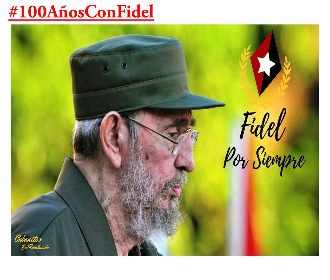 “Si nos preguntan por el modelo de hombre nuevo, por el paradigma del revolucionario, y el estadista universal sin dudarlo responderemos, Fidel, siempre Fidel”.  #100AñosConFidel #CubaPorLaVida #CubaCoopera <a href="/cubacooperaven/">Brigada Médica Cubana en Venezuela</a> <a href="/MINSAPCuba/">Ministerio de Salud Pública de Cuba</a> <a href="/japortalmiranda/">José Angel Portal Miranda</a>